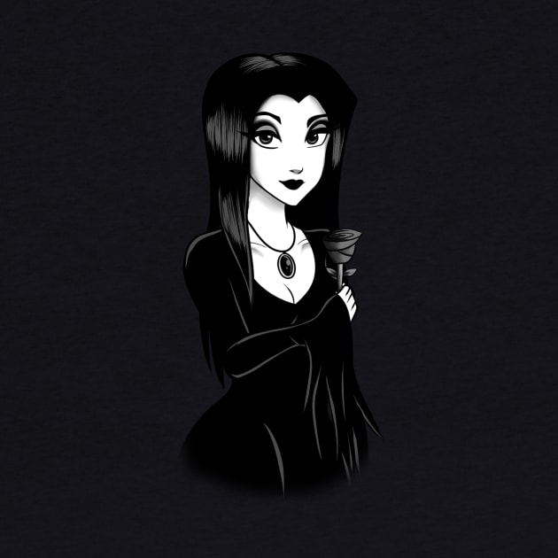 Morticia Addams by The Decadent Crypt